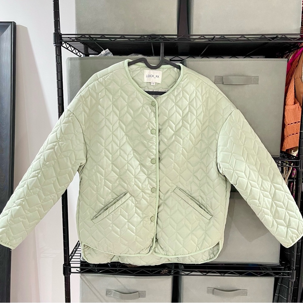 Quilted puffer jacket